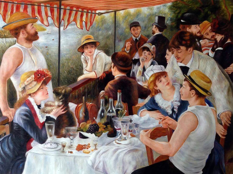 Renoir 1880 (1881) housed at the Phillips Collection in Washington D.C.